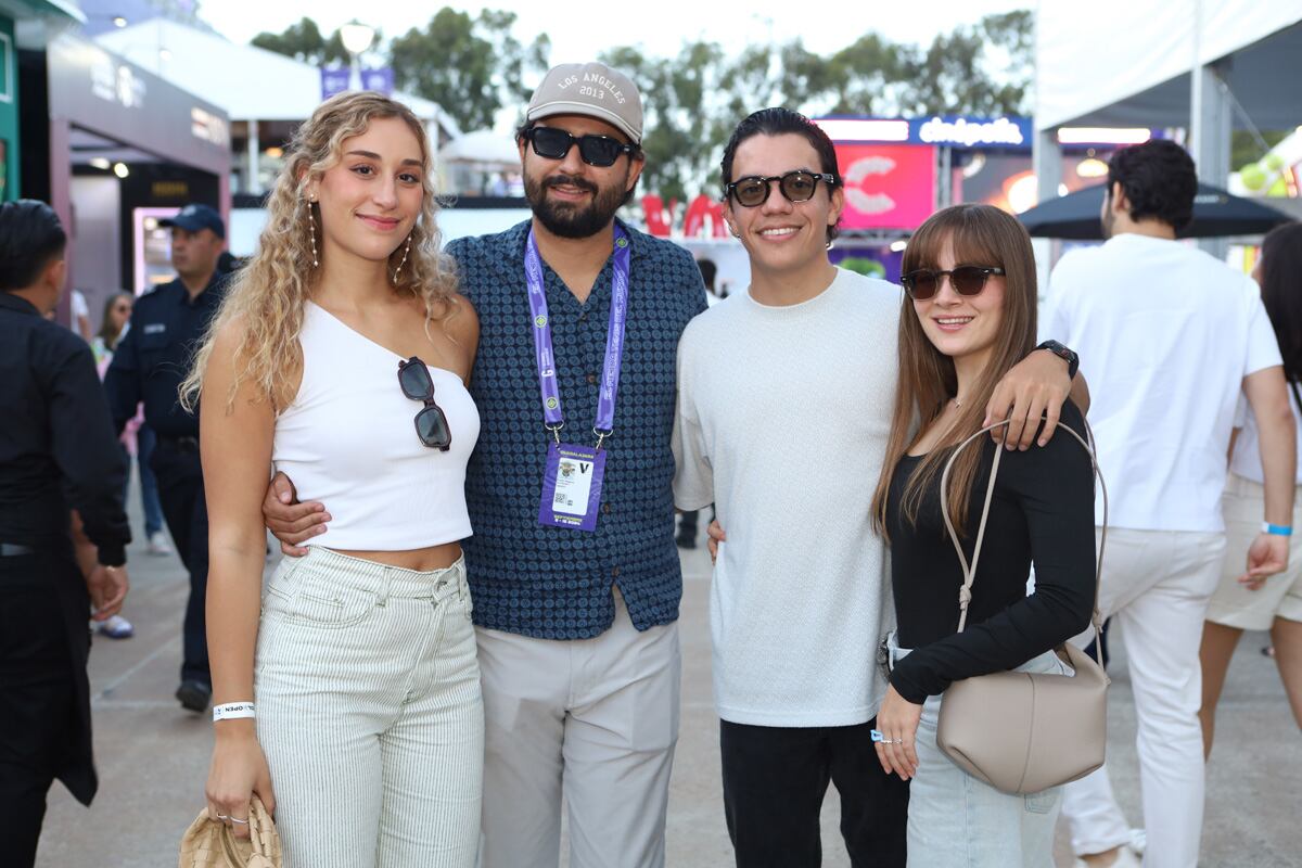 Andrea Saldaña, Emilio Magaña, Luis del Toro e Isabela Martínez. (Foto: Antonio Martínez)