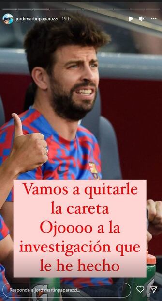 "Esta semana te quitaré la careta Gerard Piqué", periodista lanza amenaza contra el ex de Shakira