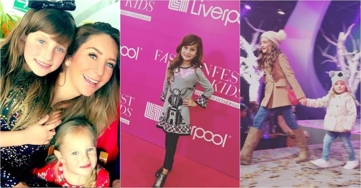 Hijas de famosos mexicanos que son mini modelos 