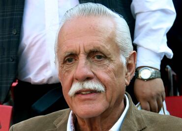 Rafael Herrerías en la octava corrida de toros de la Monumental Plaza de Toros México
