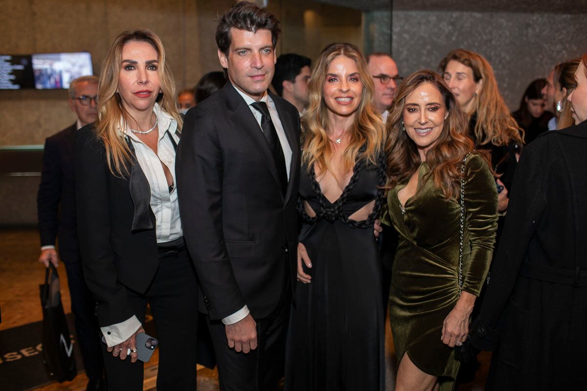 Eugenia Díaz Ordaz, Christian Hannig, Rossana Lerdo de Tejada y Fernanda Doring. (Foto: Esteban Torreblanca)