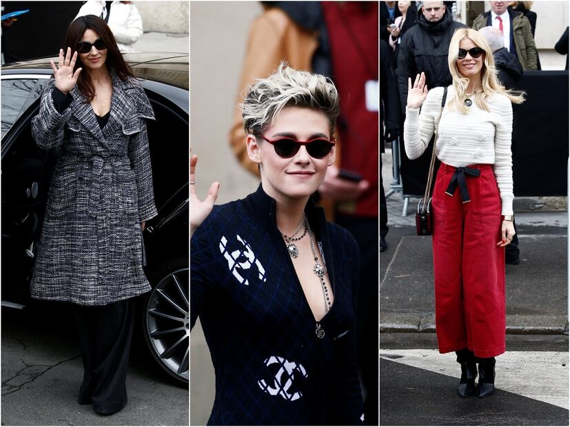 Penélope Cruz en el último desfile de Karl Lagerfeld para Chanel