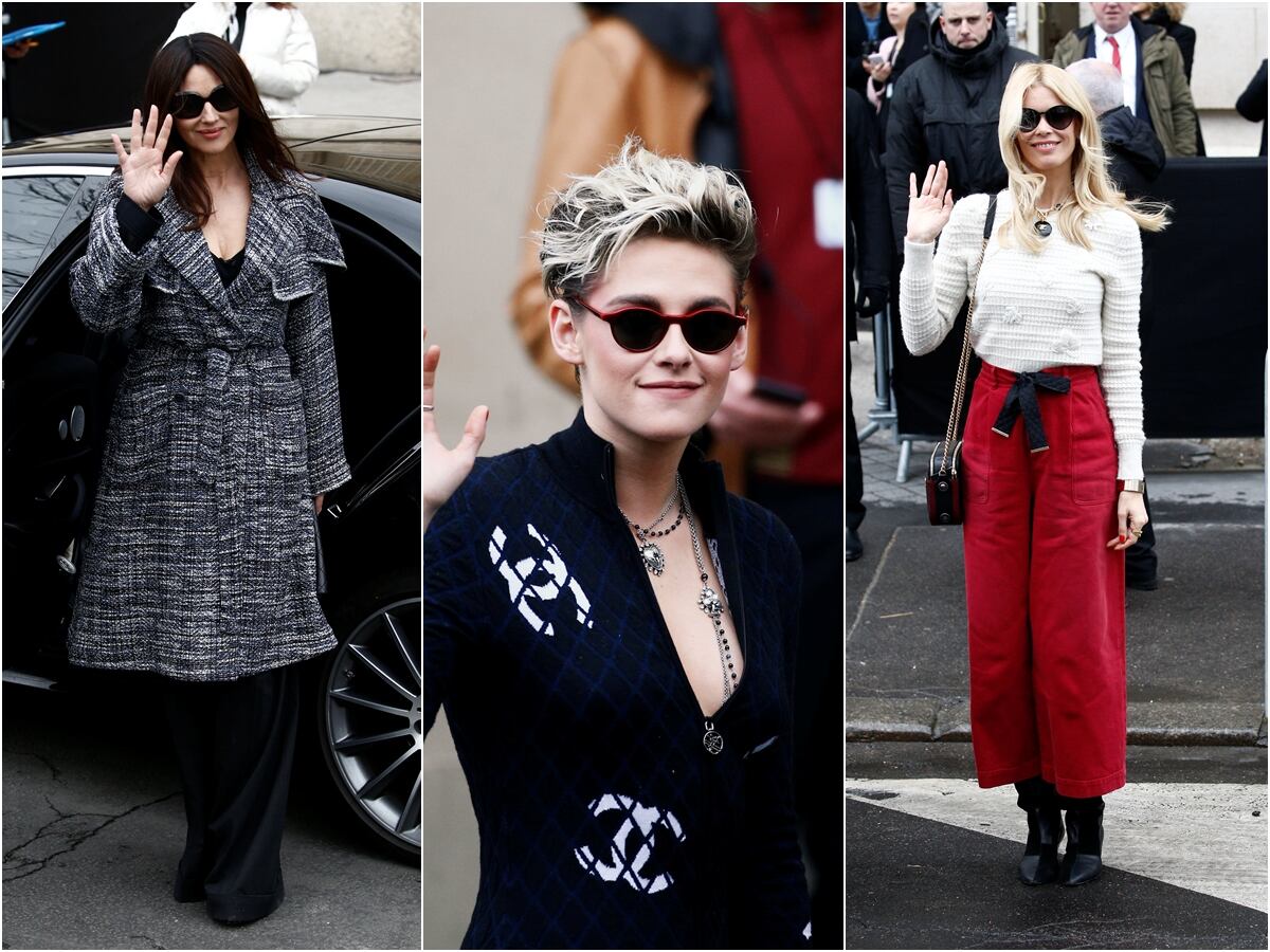 Penélope Cruz en el último desfile de Karl Lagerfeld para Chanel