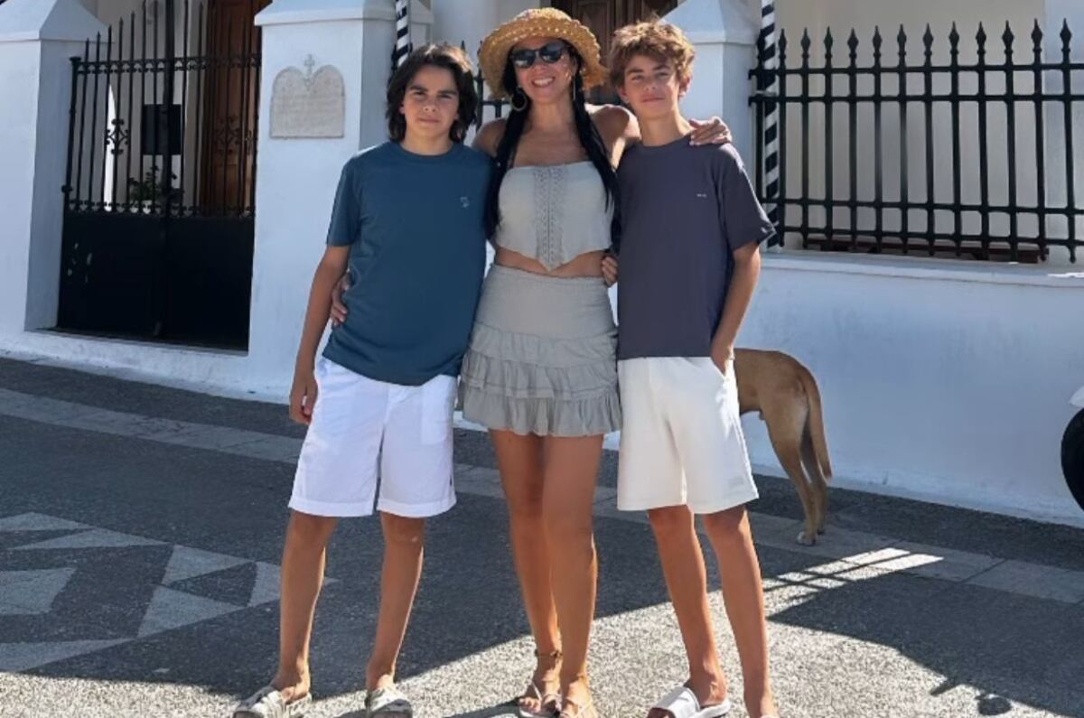 Paola Rojas le dio la bienvenida al verano con un especial viaje acompañada de sus hijos mellizos / Foto: Instagram