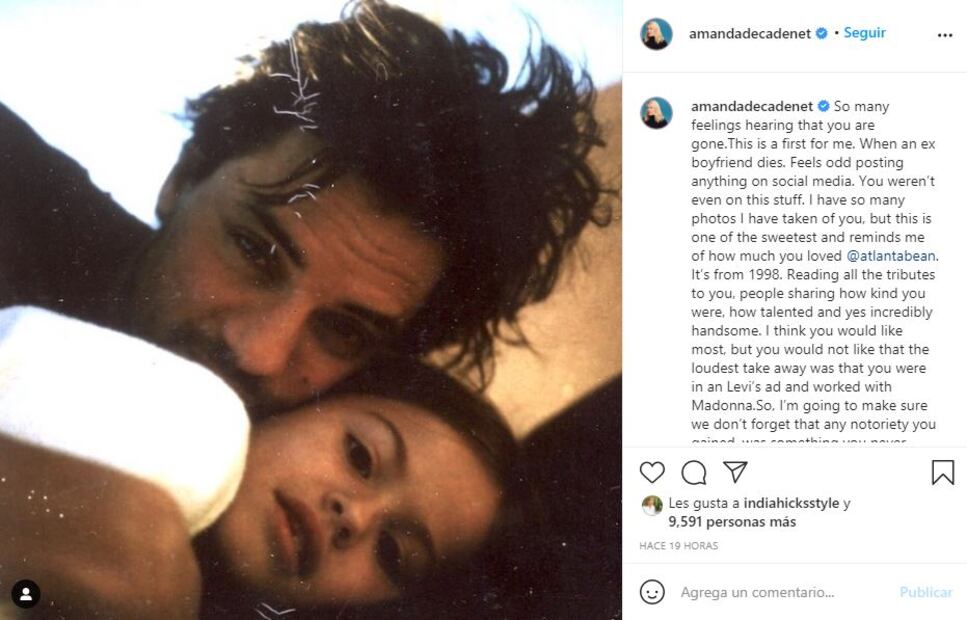 Madonna, con el corazón roto, lamenta muerte de Nick Kamen