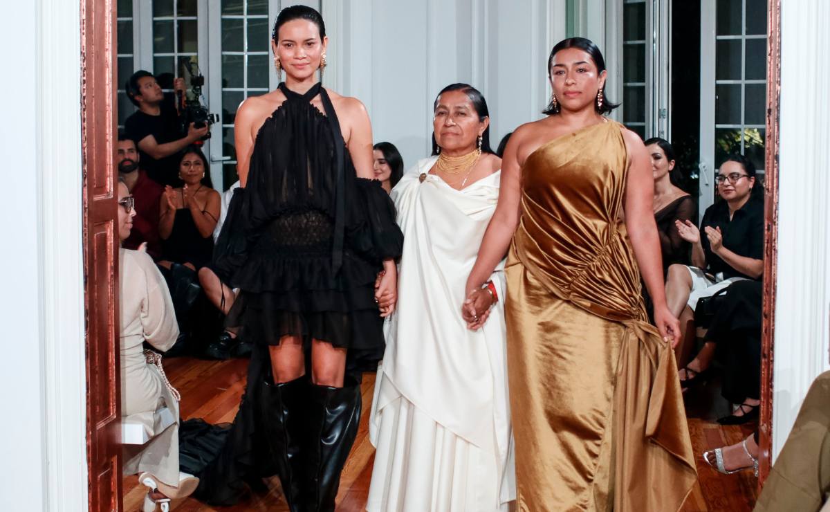 Neithan Herbert presentó su colección ‘Raíz Sin Tierra’ / Foto: Esteban Torreblanca