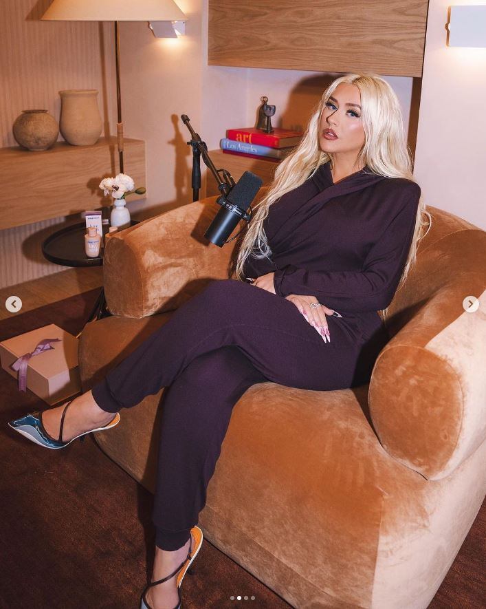 Las uñas de vulva de Christina Aguilera que causaron sorpresa