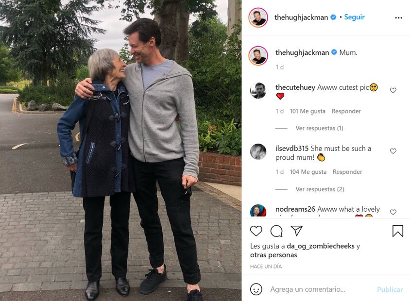 Hugh Jackman presenta a la mamá que lo abandonó; cuenta cómo logró perdonarla