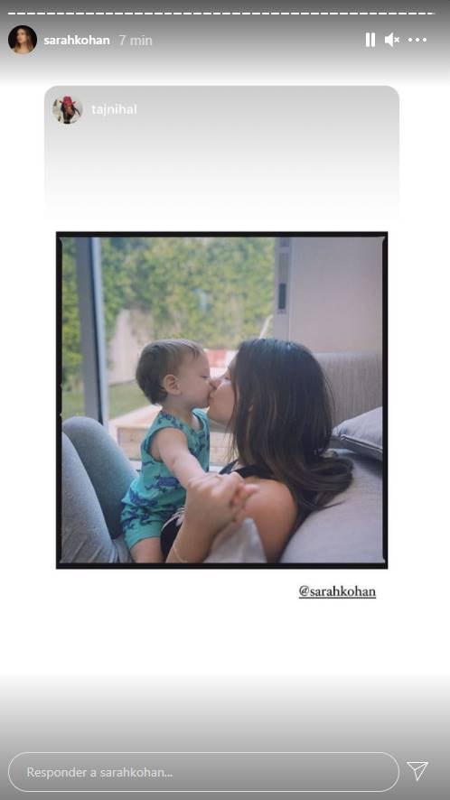 Sarah Kohan, esposa de "Chicharito", celebra los 2 años de Noah con un tierno  álbum de fotos