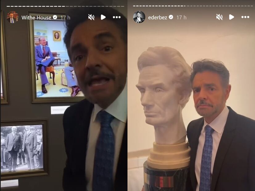 Eugenio Derbez visita la Casa Blanca / Foto: Instagram