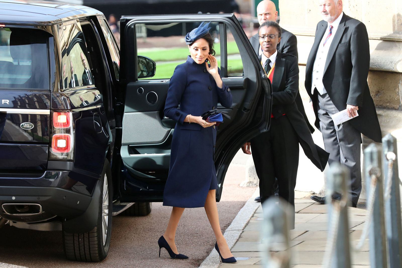La evolución del baby bump de Meghan Markle 