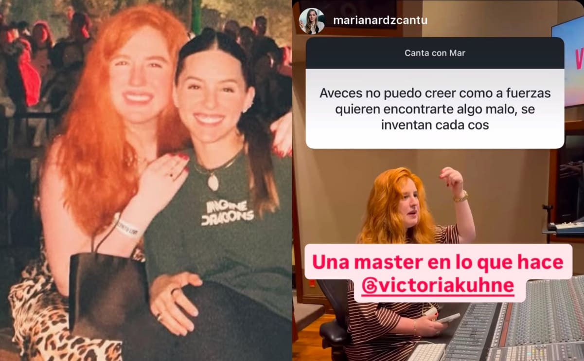 Mariana Rodríguez y Victoria Kühne. (Foto: Instagram)