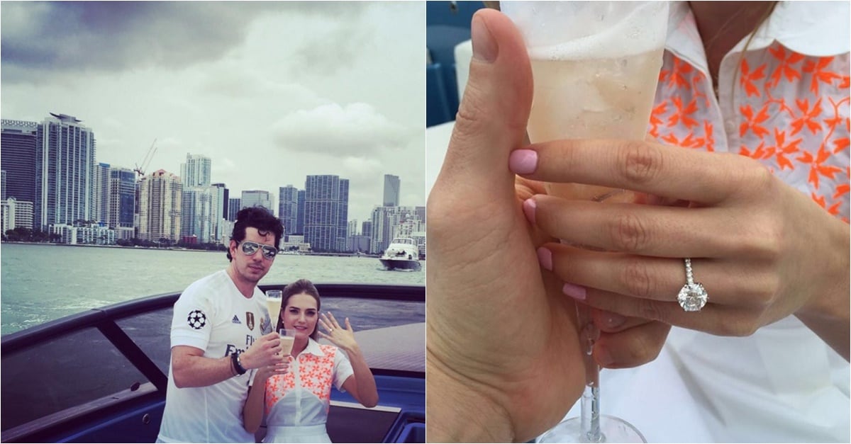 La historia de amor en FOTOS de Alejandro Valladares y Miriam Huber 