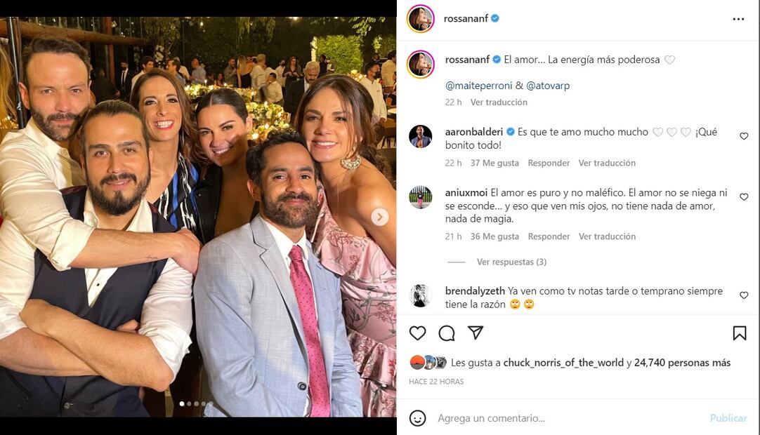 Rossana Nájera presume su bonito noviazgo con Pablo, hermano de Fernanda Castillo