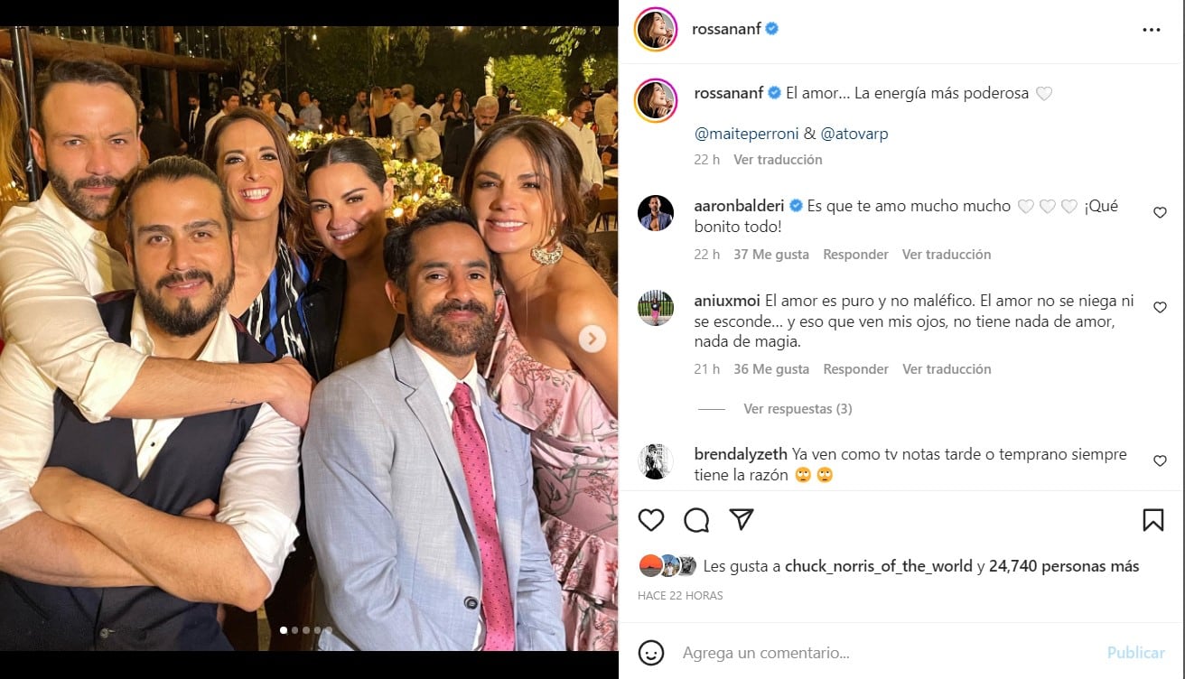Rossana Nájera presume su bonito noviazgo con Pablo, hermano de Fernanda Castillo
