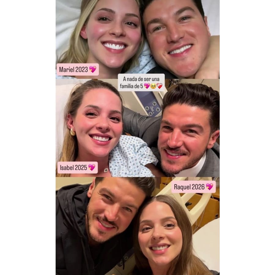 Samuel García y Mariana Rodríguez a través de los años. (Foto: Instagram)