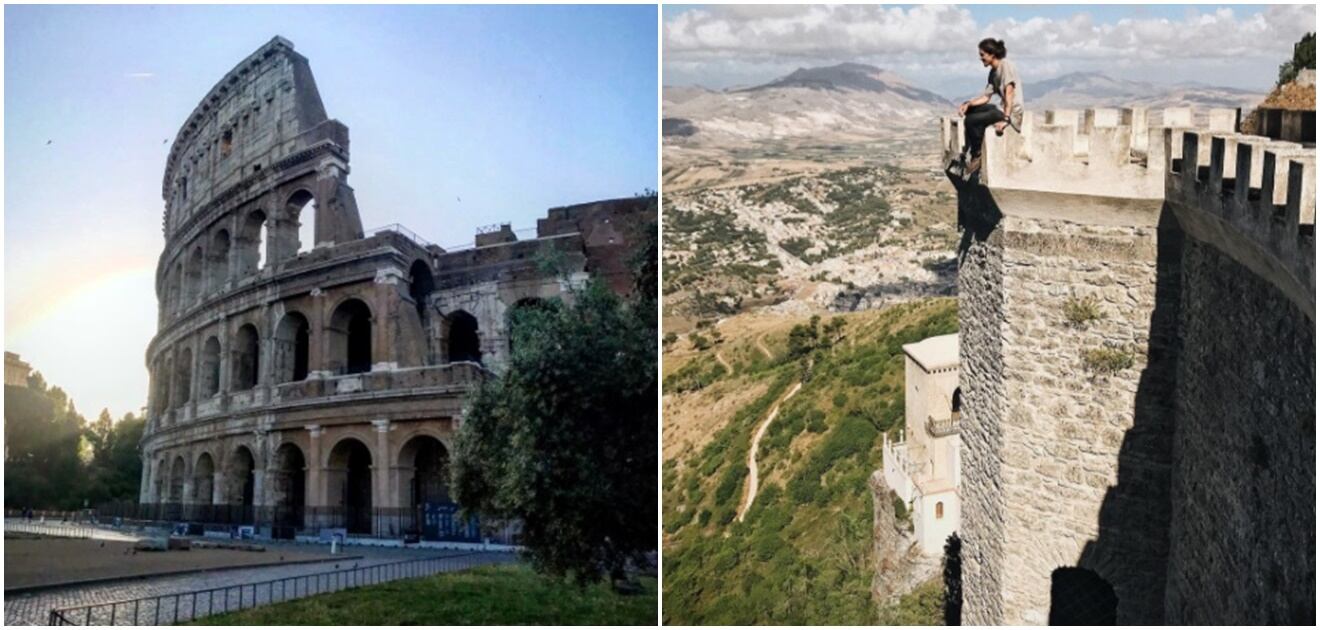 <p>Italia tiene belleza arquitectónica y natural, ciudades antiguas, gastronomía, historia y tranquilidad en sus provincias. <strong>(Fotos: Instagram)</strong></p>
