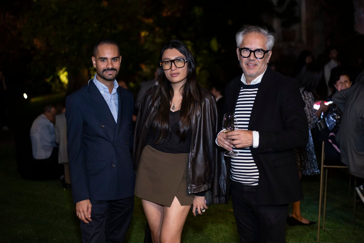 Ramón Barreto, Sofía Reyes y Alfonso Parra. (Foto: Esteban Torreblanca)