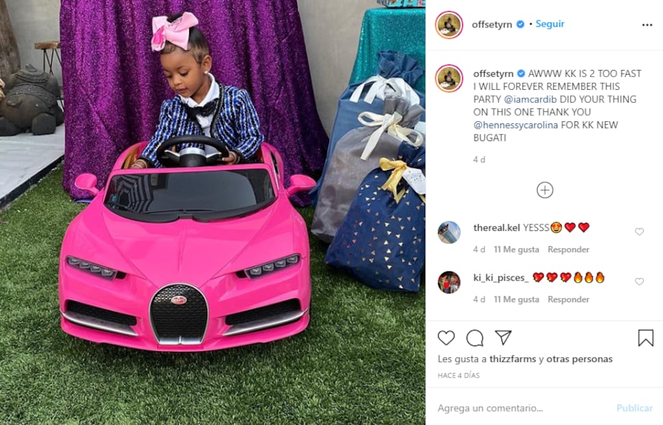 Cardi B regala a su hija un bolso Birkin de 10 mil dólares por su cumpleaños 2