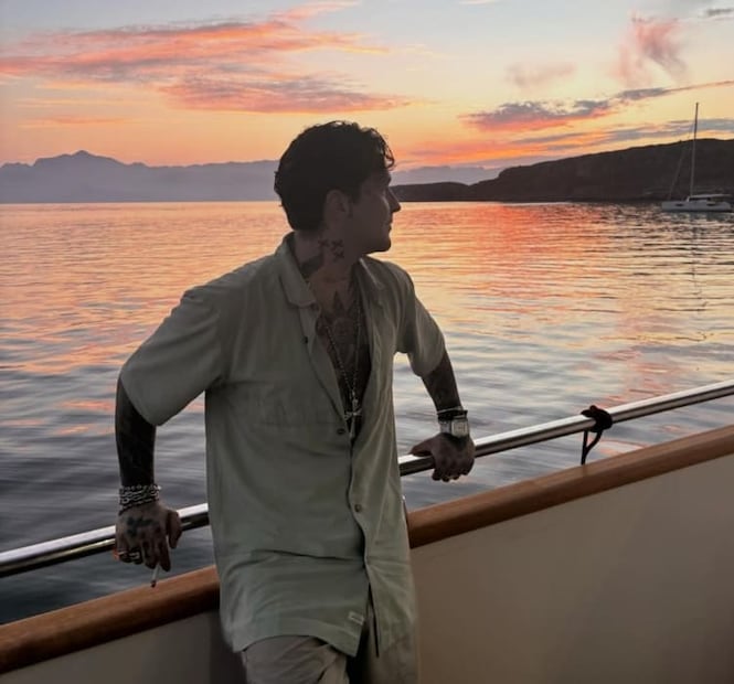 Christian Nodal y Ángela Aguilar en su luna de miel / Foto: Instagram