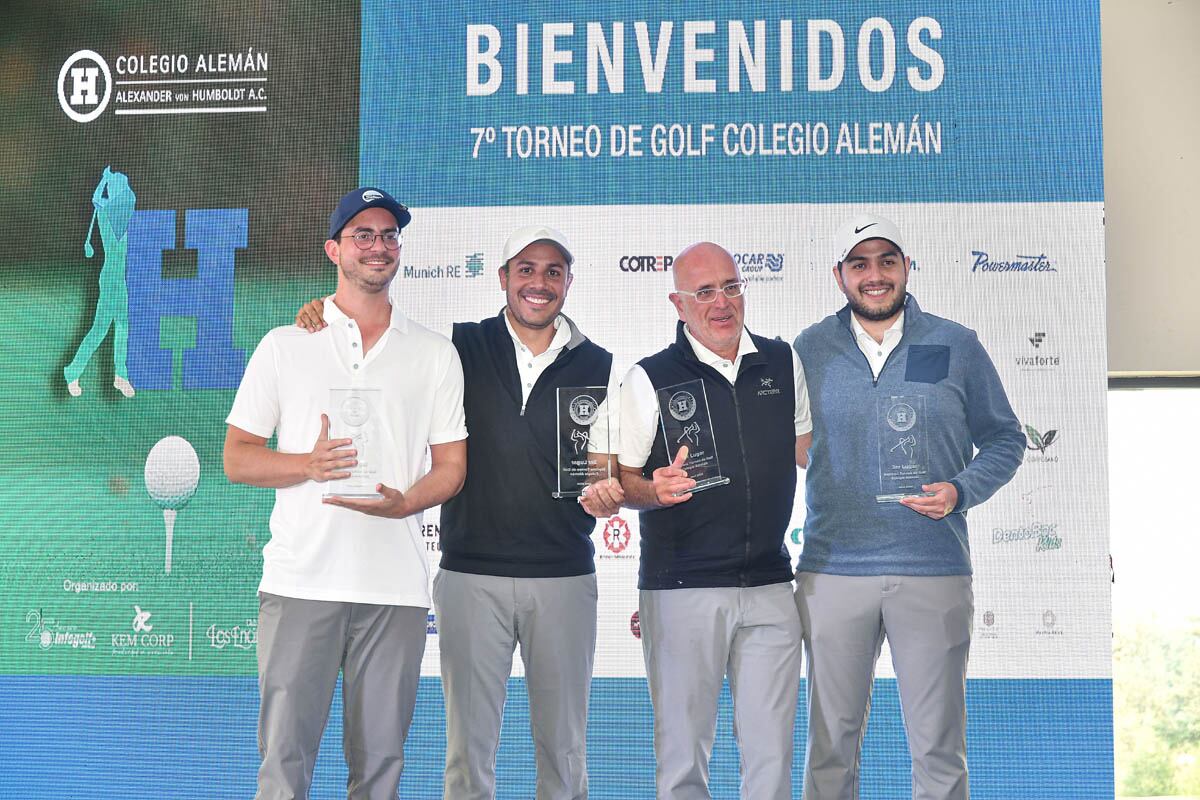 Eduardo Gómez Castillo, Fernando Hernández Marquina, Eduardo Romero Suárez y Eduardo Romero Solares. (Foto: Arturo Quintero)
