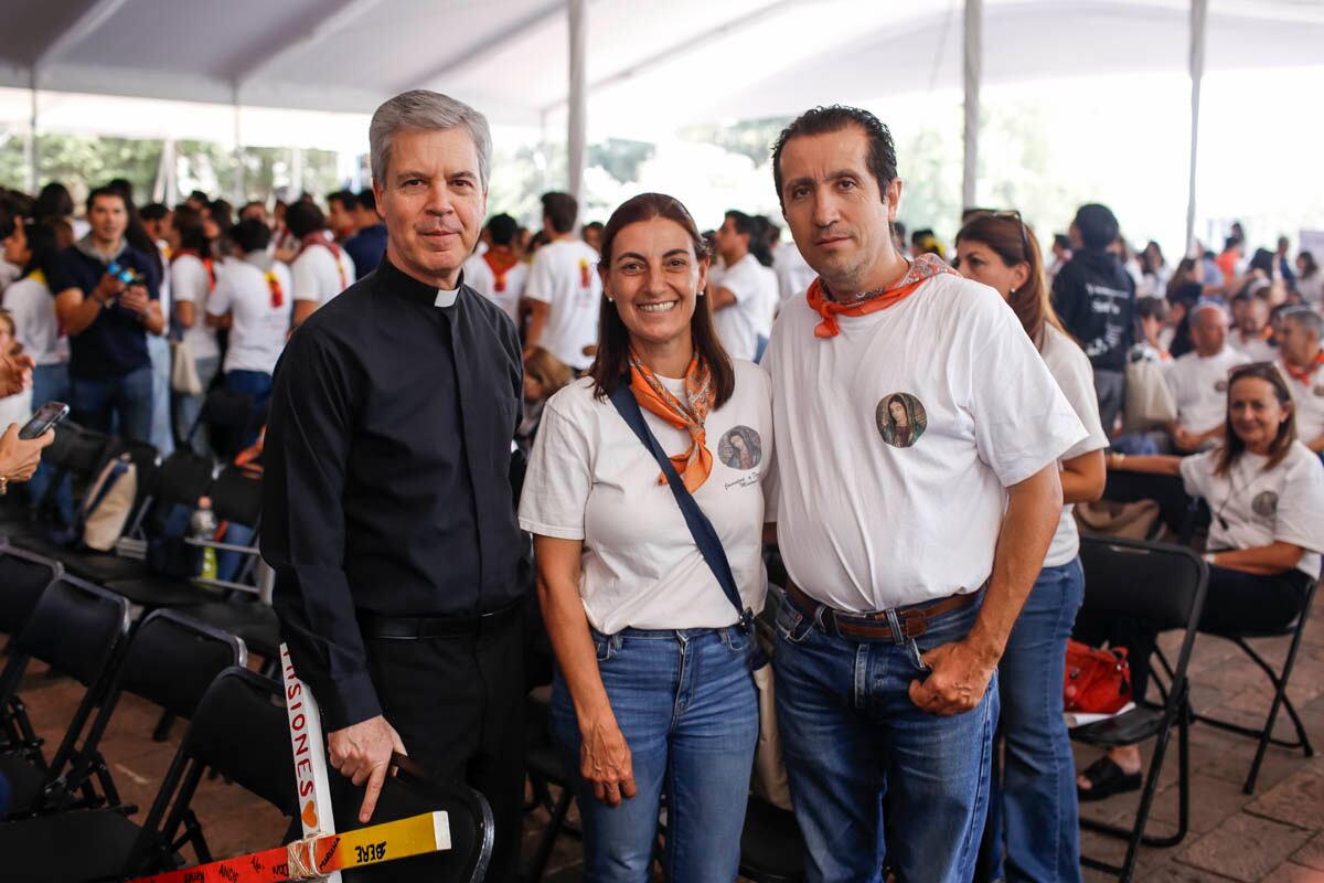 Bruno Montekio, Mercedes Montero y Carlos Sánchez.  (Foto: Esteban Torreblanca)