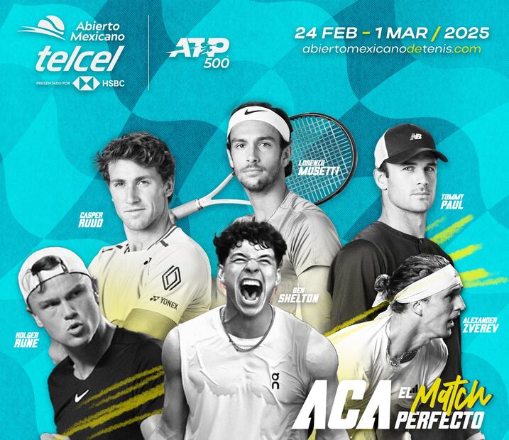 Abierto Mexicano de Tenis 2025 / Foto: X