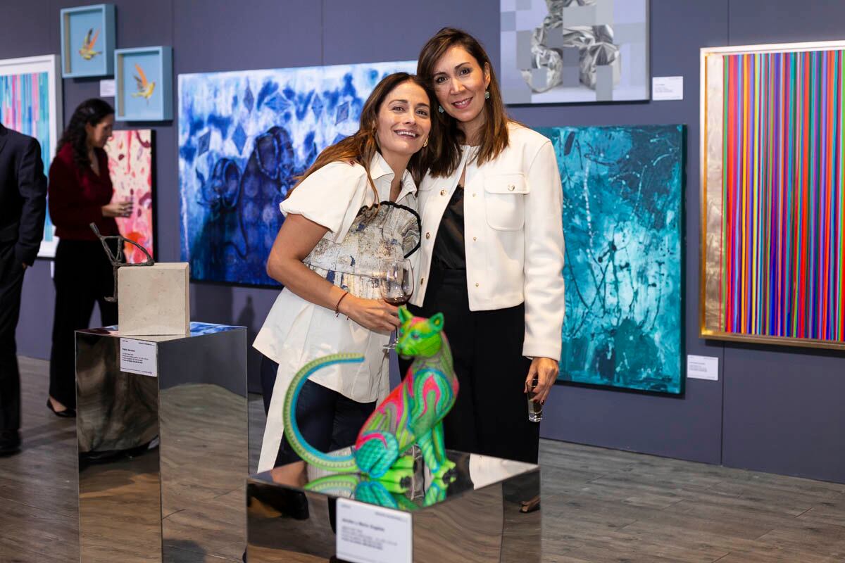 Gigi Correa y Rosa Carmen Flores. (Foto: Esteban Torreblanca)