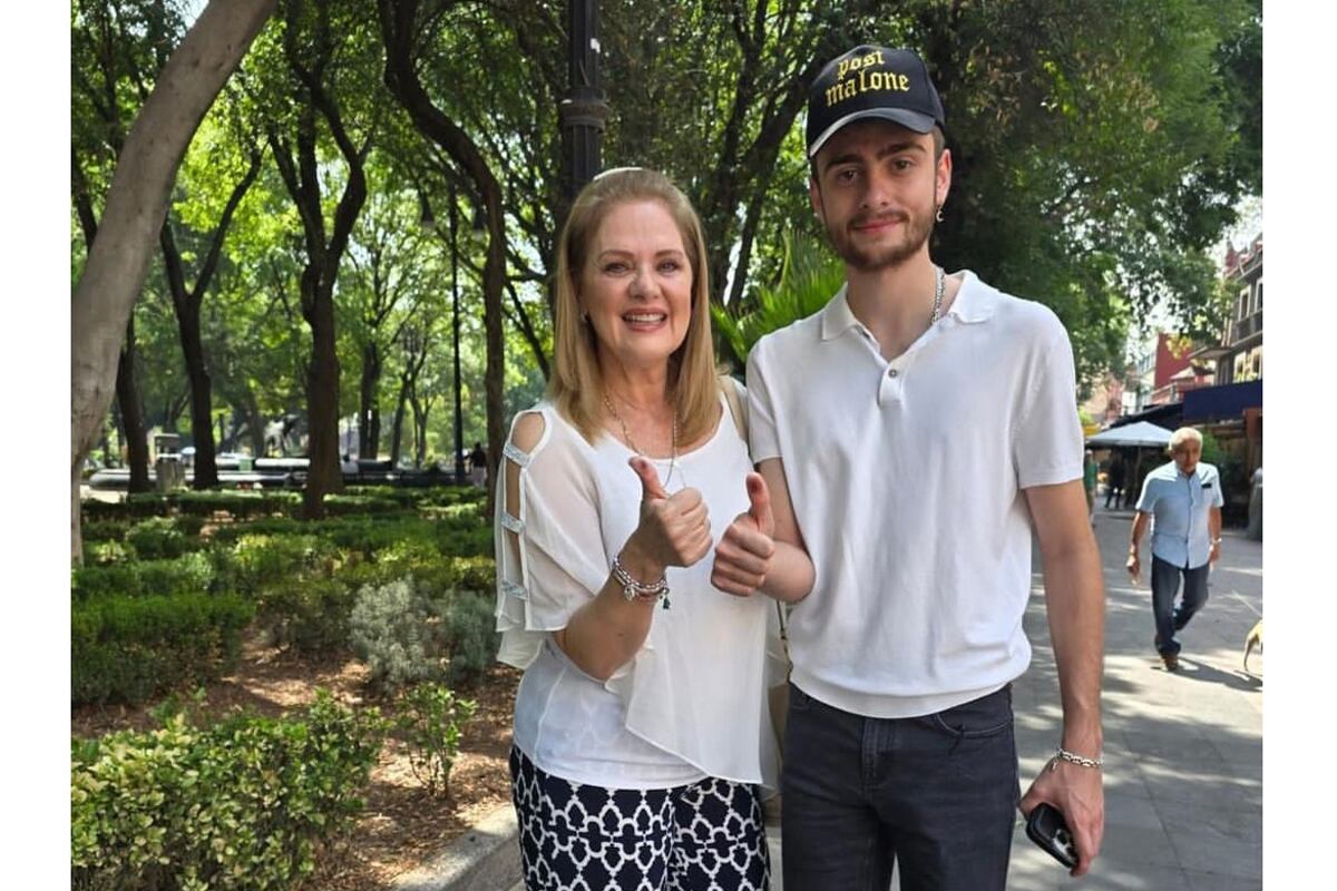 Erika Buenfil y Nicolás Buenfil. Foto: Cortesía