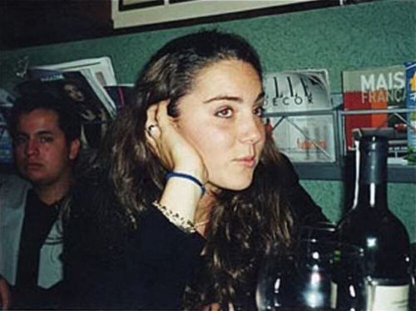 Así era Kate Middleton en su adolescencia 
