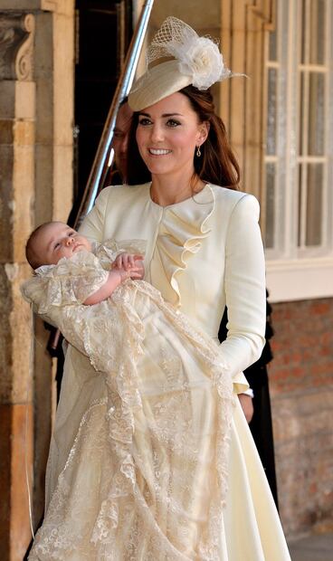 Los looks de Kate Middleton y Meghan Markle en el bautizo del príncipe Louis