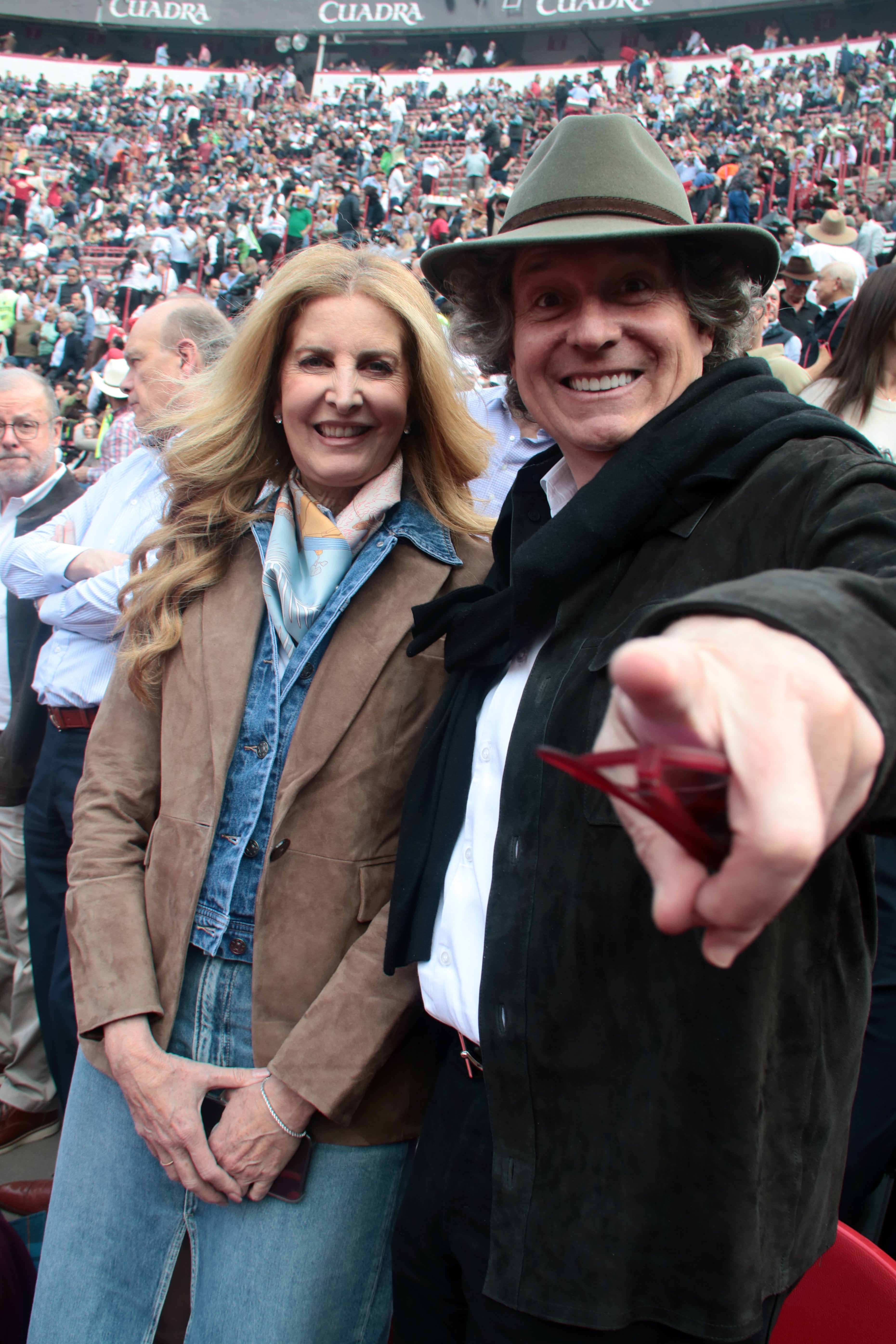 Magali Alamán y José Carlos Fernández. (Foto: Ricardo Hernández)