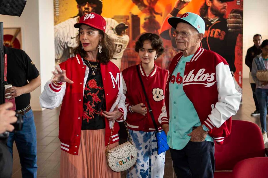 María Isabel Grañén, Mira Harp y Alfredo Harp Helú (Foto: Edgar Silva Fuentes para VIP)