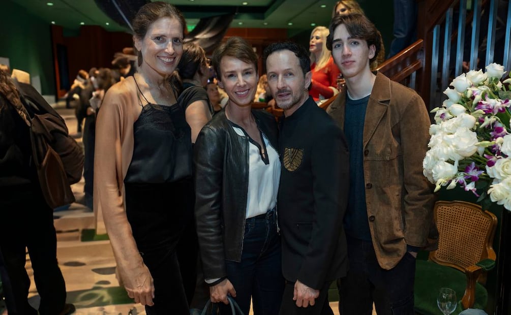 Sandra Weil, Aurelia de Haut, Oscar y Axel Madrazo / Foto: Héptor Arjona