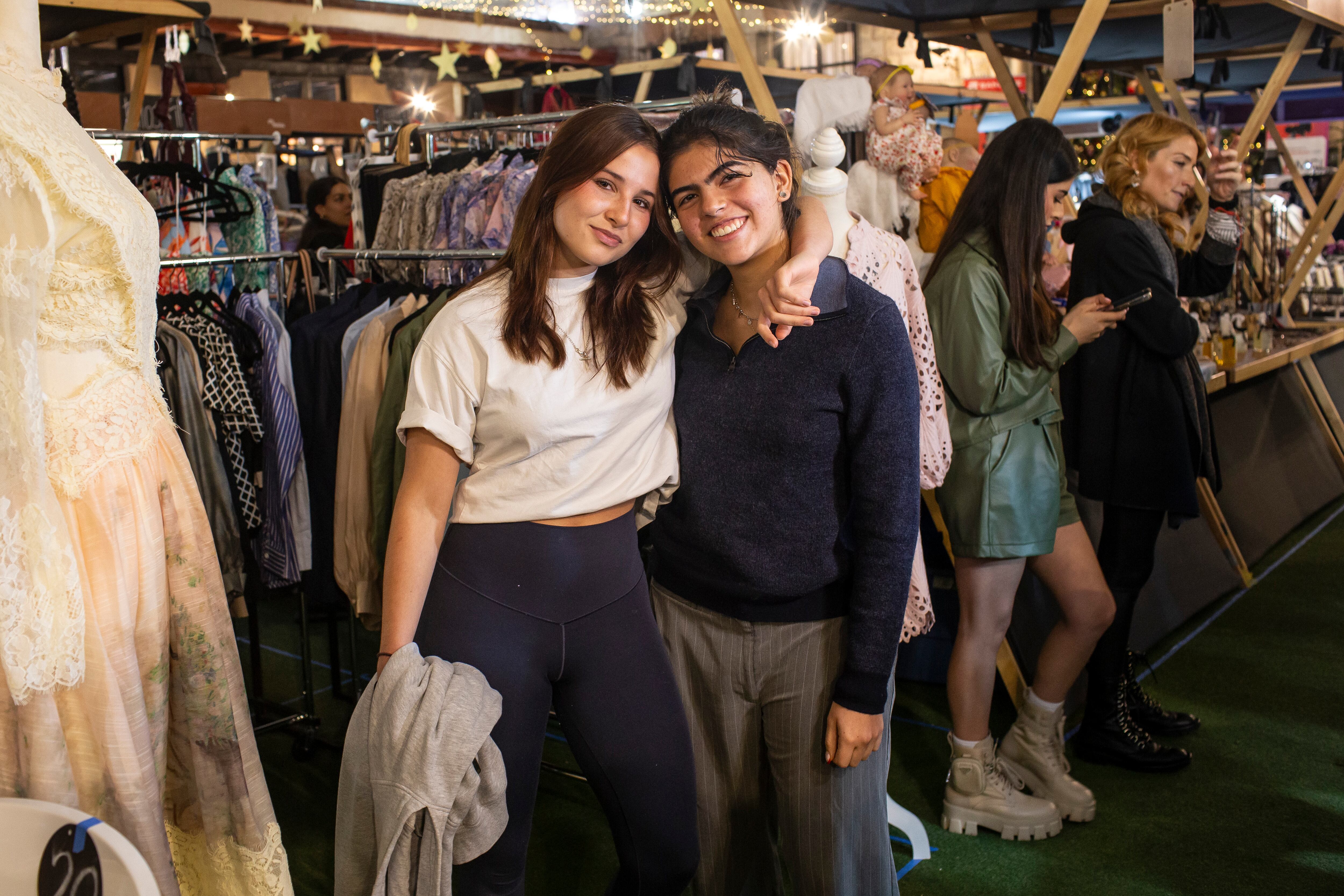 Valentina Piccolo y Julieta Andonegui. (Foto: Esteban Torreblanca)