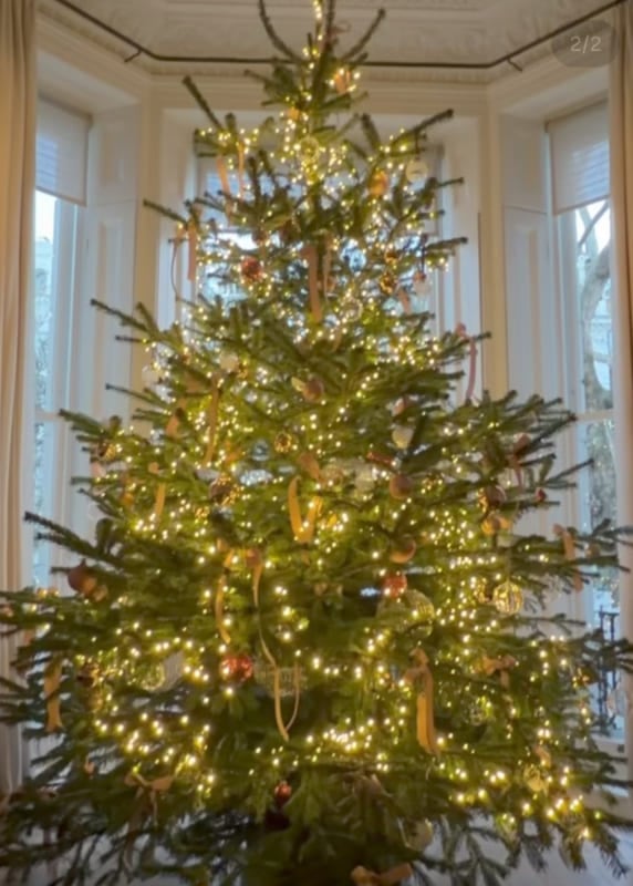 Arbolito de navidad de Victoria Beckham 2025 / Foto: Instagram