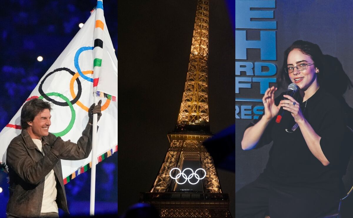 Tom Cruise y Billie Eilish estuvieron presentes en la ceremonia de clausura de París 2024 / Foto: AP, Archivo El Universal