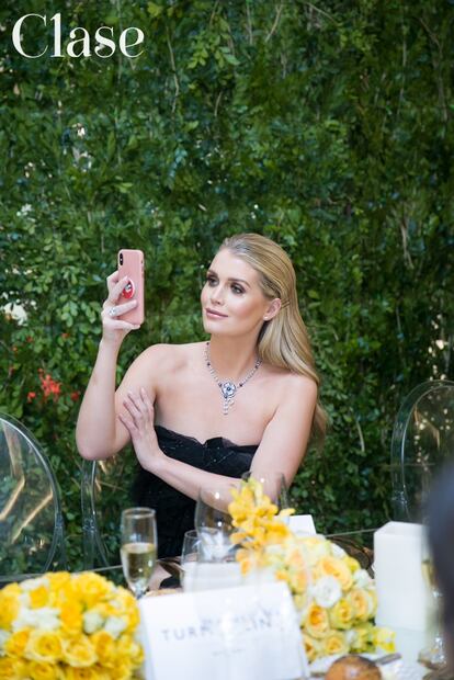 Lady Kitty Spencer y Matteo Bocelli, invitado de lujo de Bvlgari en México