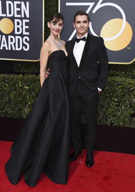 El amor se apodera de los Golden Globes: Las parejas en la alfombra roja