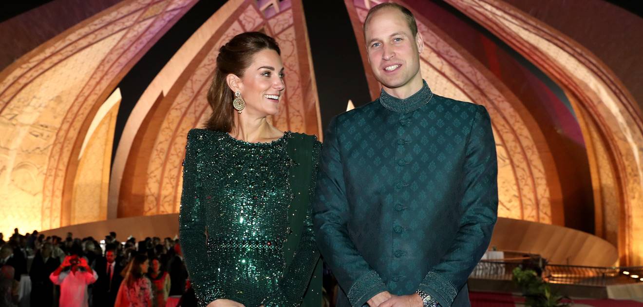 Como de Las Mil y una Noches, Kate Middleton y el príncipe William en su visita en Pakistán