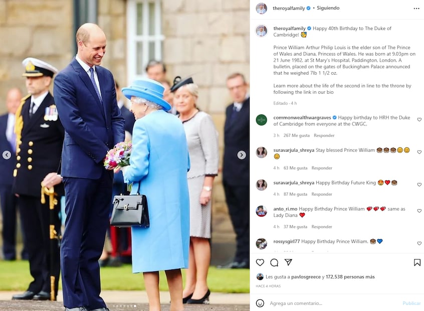 El príncipe William, el favorito para seguir con el legado de la reina Isabel II