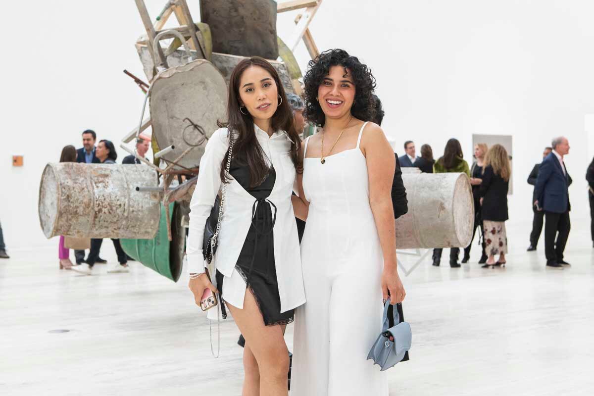 Veas y Cristina Díaz. (Foto: Esteban Torreblanca)