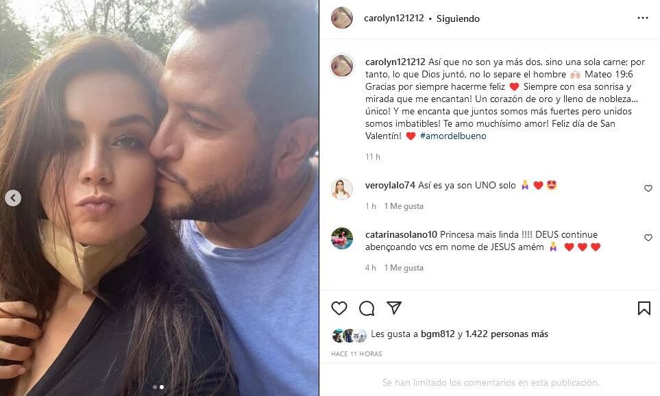José Ramón y Carolyn Adams: En medio del escándalo celebran San Valentín