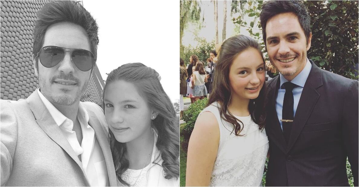 Las imágenes de Lorenza, hija de Mauricio Ochmann