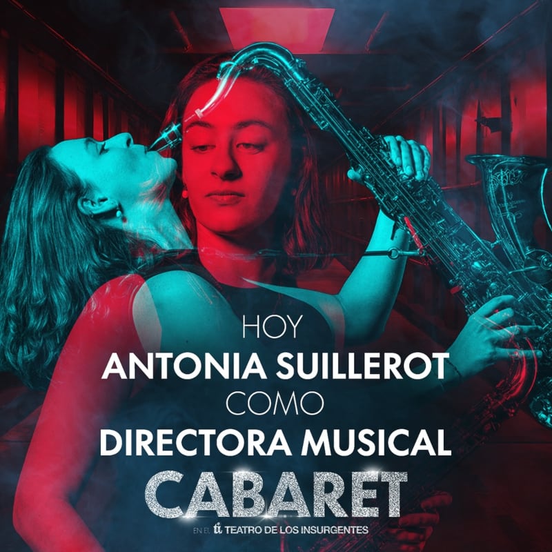 Antonia Suillerot debuta como directora musical de Cabaret / Foto: Instagram