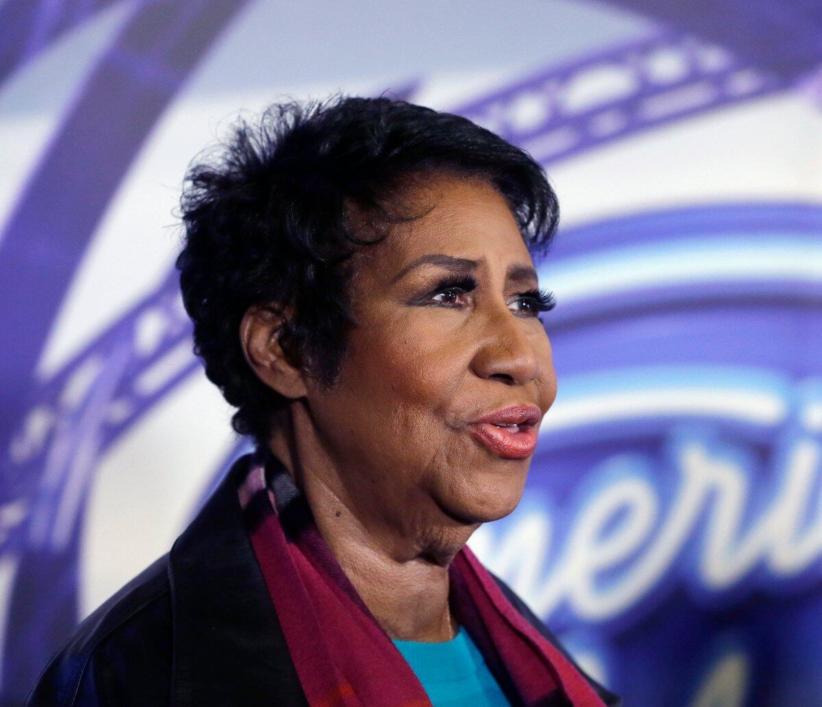 Aretha Franklin es entrevistada para American Idol / AP