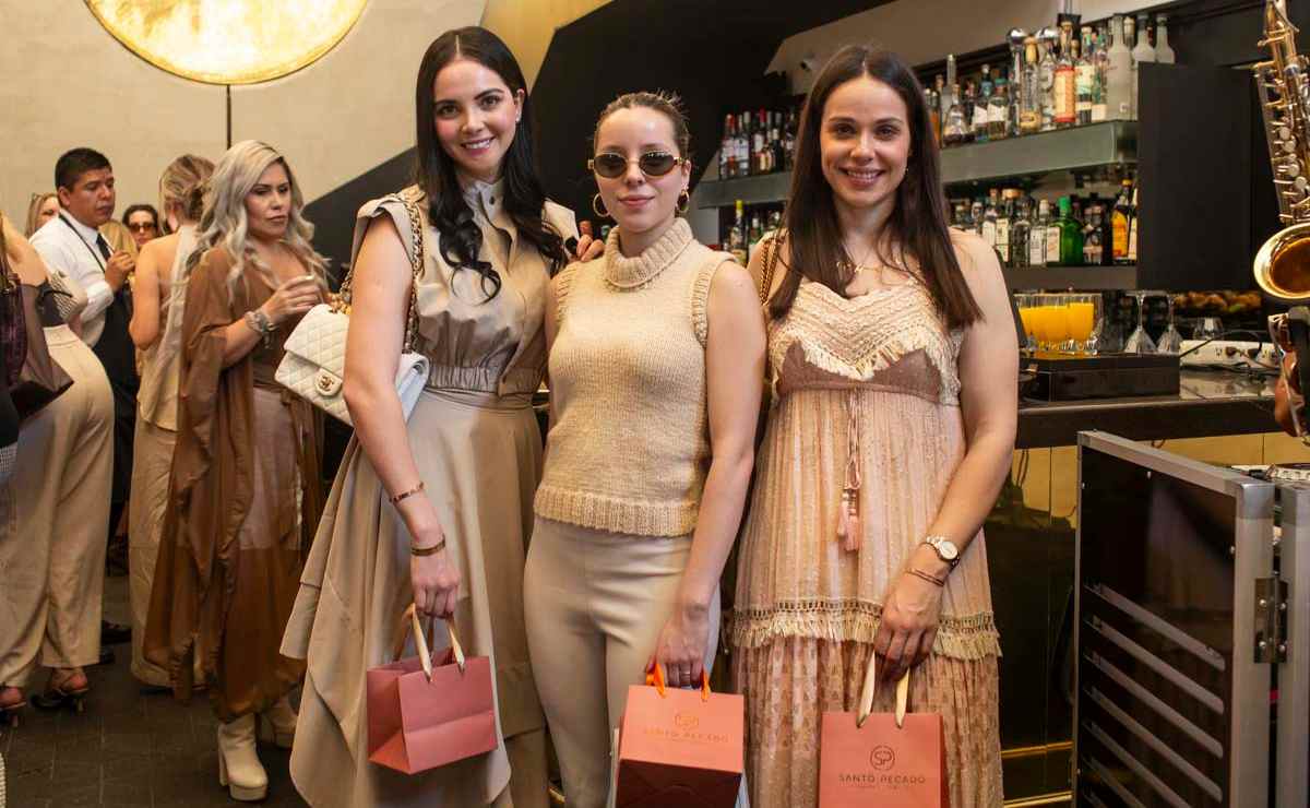 Liz Alexa, Estefanía y Michelle Coppola / Foto: Esteban Torreblanca