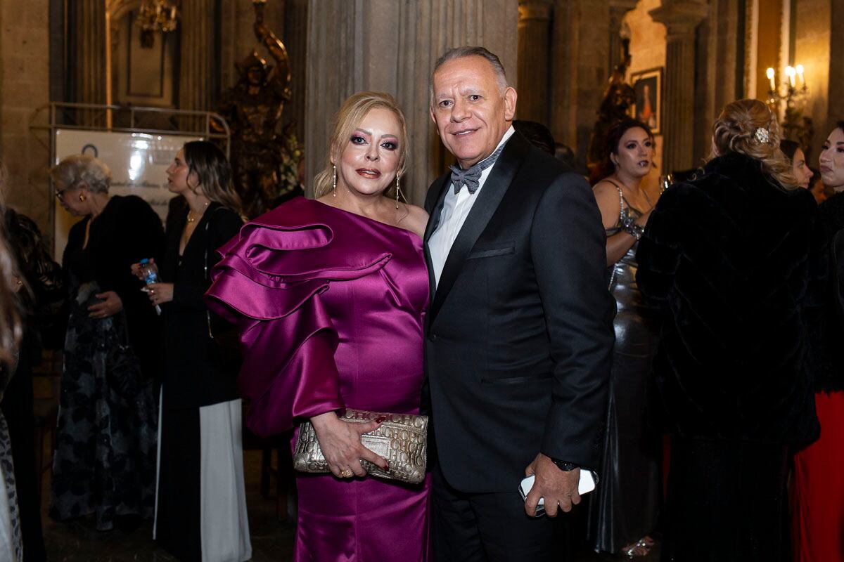 Aurora Barriga y Carlos Ramírez. (Foto: Esteban Torreblanca)