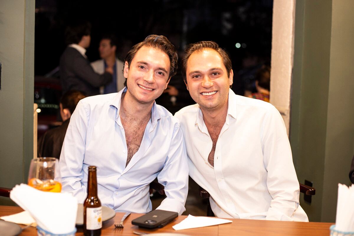 Eric y Alan Issa Nehme. Foto: Esteban Torreblanca