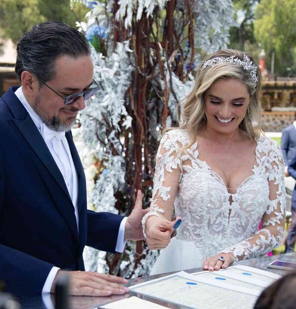 Así fue la boda de José Adolfo Murat y Azul Etcheverry en San Miguel de Allende